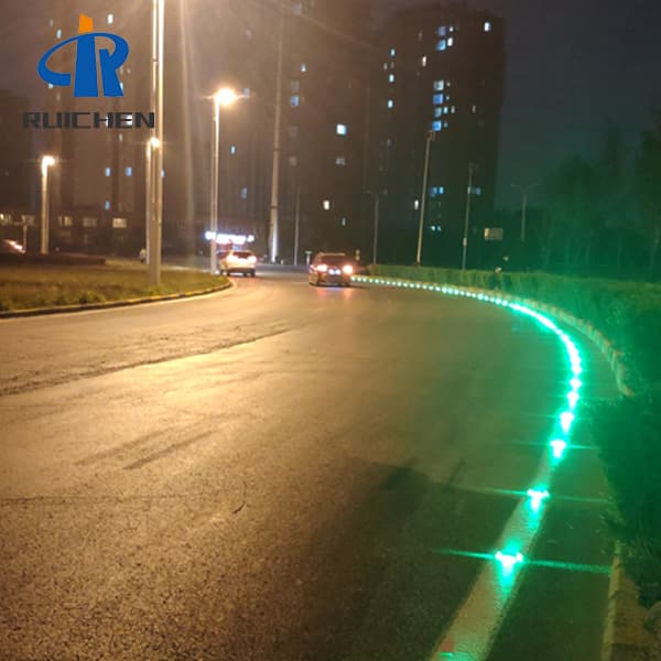 Single Side Coloured Solar Cat Eyes In China For Pedestrian Crossing